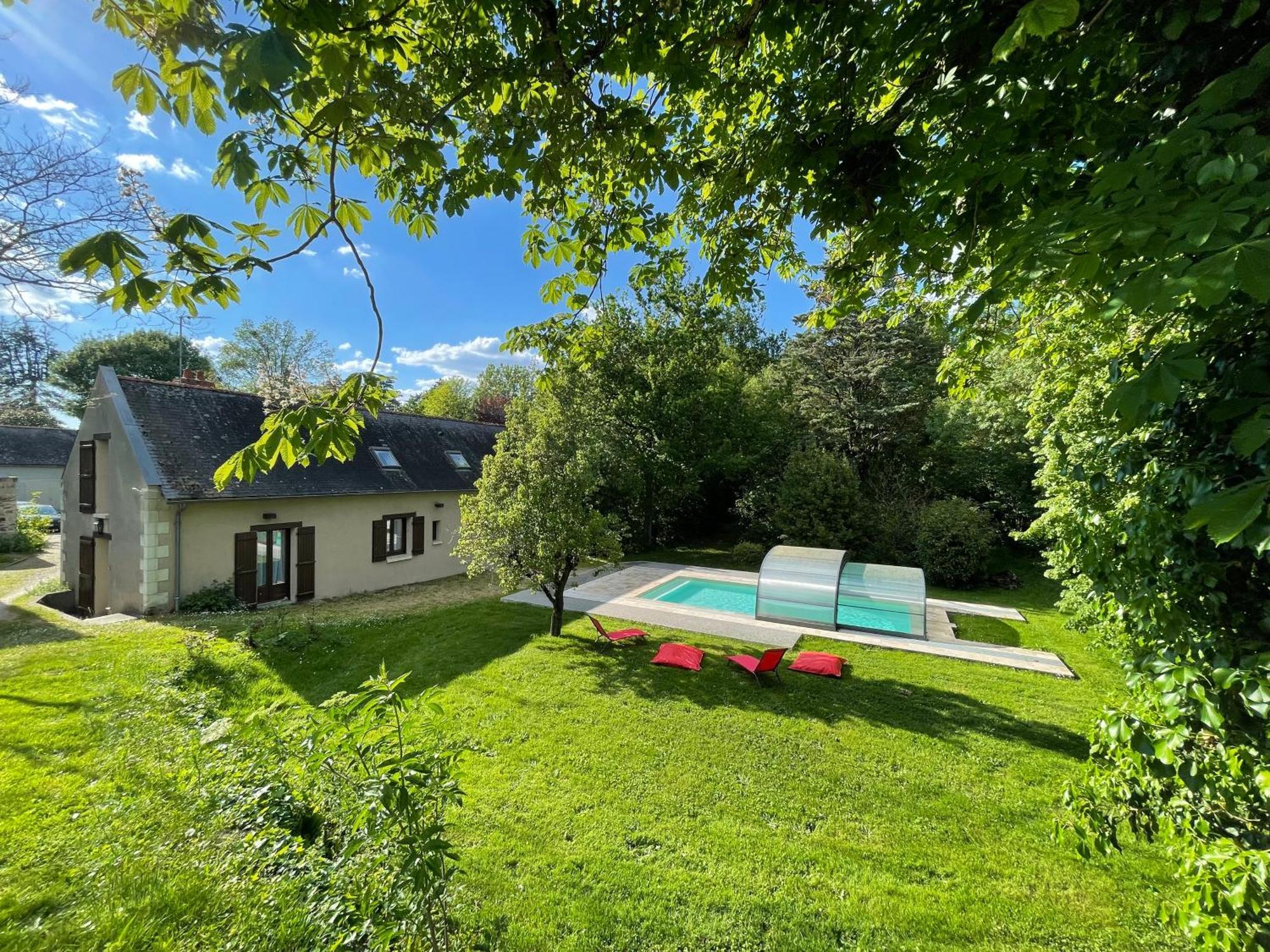 La Bohalle Domaine Jeanne De Laval 빌라 외부 사진